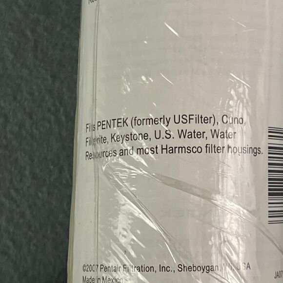 PENTEK Water Filter 10x2.5 S1 Sediment 20 Micron New Pentair Cellulose USFilter - Picture 5 of 8